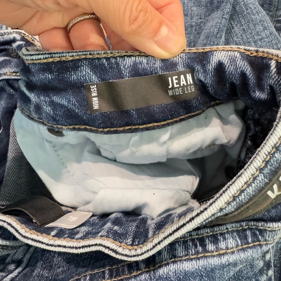 KUT Jean High Rise Wide Leg, Long 6L - Picture 5 of 8
